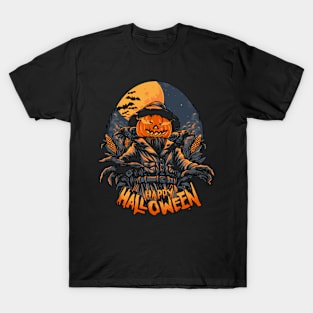 Scarecrow Halloween T-Shirt